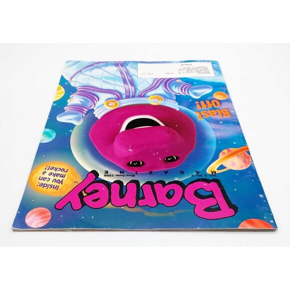 Barney Magazine May/June 1998 Blast Off! - Picture 6 of 10